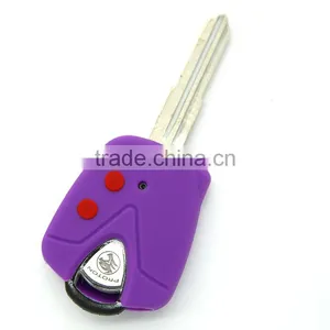 Good Price 2 Buttons Silicone Remote Control Car Key Case Wholesale for Proton Car Keys thumbnail-3