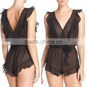 Girls Sexy Sleepwear Home Women Lingerie Sexy Lingerie Women Sexy Romantic Sleepwear thumbnail-1
