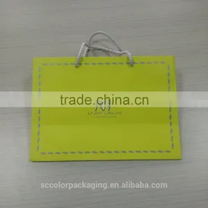 Shenzhen Factory Custom Printed Paper Gift Bag With Drawstring For Wholesale thumbnail-1
