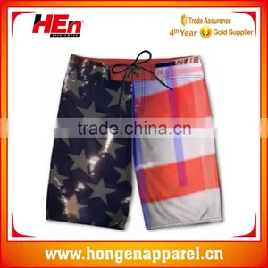 Hongen Apparel Wholesale New Style Hot Sales Customized Mens & Womens Beach Shorts thumbnail-1