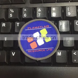 2017 Custom High Quality Clothing Woven Patch Badges thumbnail-1