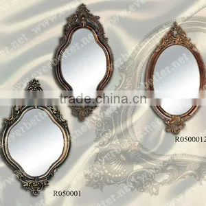 Barocque Frame Mirrors,Ornate Gold Finish Framed Mirror thumbnail-1