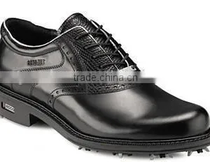 Wholesale Branded Sport Shoes, Fashion Stylish Black Golf Shoes for Men or Women With Spike for Business thumbnail-1
