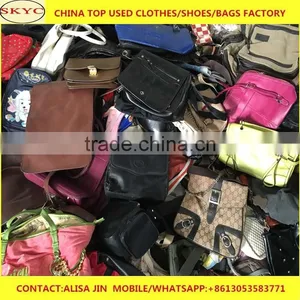 Guangzhou Factory Mixed Used Bags Women Handbags School Bags Lunch Bags Second Hand Laptop Bags for Kenya thumbnail-3