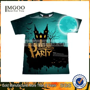 2016 MGOO Custom Digital Printing Clothes Halloween Christmas Design T-shirt Sublimation Printing Tshirt With Sexy Photo thumbnail-5