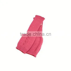 Knitted Long Fingerless Gloves thumbnail-1