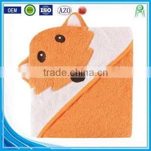 China Supplier Applique Cotton Terry Fabric Swaddle Newborn Organic Cotton Baby Blanket thumbnail-1