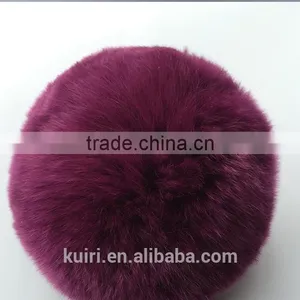 New Fashion Hot Rabbit Fur Ball Rabbit Keychain/mink Fur Rabbit Keychain/fur Pom Pom thumbnail-3