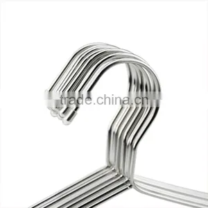 High Quality Wire Hangers for Laundry/Metal Hanger/Stainless Steel Clothes Hanger thumbnail-3