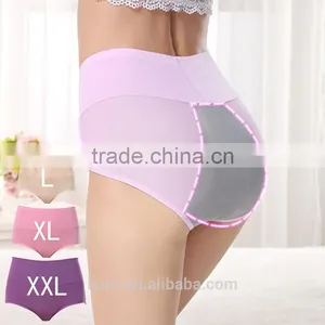 Women Panties Underwear Physiological Briefs Leakproof Menstrual Period Panties Lengthen Health Seamless Brief thumbnail-2