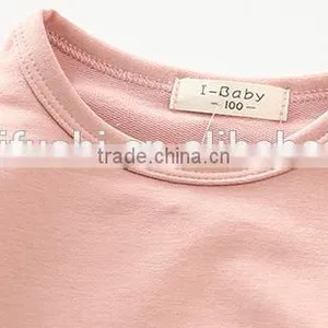 Factory-hot Selling Casual Fake Two Pieces Kids Outfits/custom Latest Children Baby Clothes Set thumbnail-3