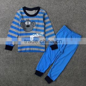 S15533A 2017 Latest New Striped Kids Pajamas Baby Cute Pajamas thumbnail-2
