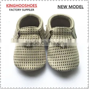 Leather Moccasins Suede Shoes Infant Baby Shoes thumbnail-1