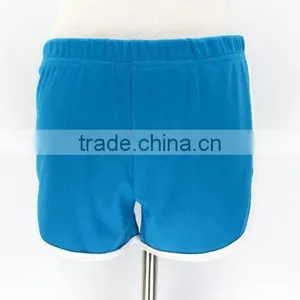 Runwaylover Custom Summer Sexy Bright Color Hot High Waist Gym Sport Women Cotton Shorts thumbnail-5