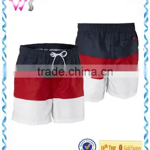 Men's Contrast Color Beach Shorts New Design Pants for Boy thumbnail-1