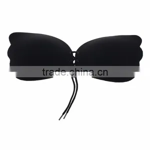 Hot Sales Boutique Adhesive Push up Seamless Strapless Invisible Bra for Ladies thumbnail-4