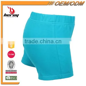 Custom Color Breathable Cotton Children Fitness Yoga Shorts for Girls thumbnail-2