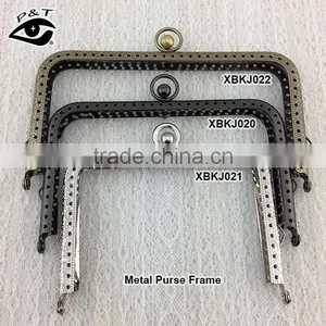 Silver Custom Purse Frame Box Clutch Frame for Bags and Handbags thumbnail-1