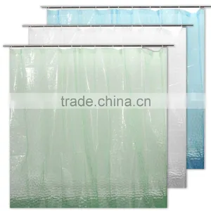 New Arrival Shower Curtian Bath Curtain Thicken 3D Water Cube Shower Curtain Bathroom Supplies With 12 Hooks thumbnail-1