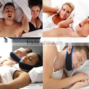 Adjustable Anti Snoring Chin Strap Jaw Sleep Aid Belt Snore Apnea FIX Support thumbnail-2