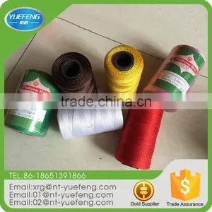 Custom Extra Strong Good Elasticity 100%Polyester Braid Waxed Thread thumbnail-1