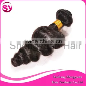 Cheap Xuchang Hair Factory Raw Unprocessed Virgin Peruvian Hair Wholesale Cheap Loose Wave Virgin Peruvian Human Hair thumbnail-5