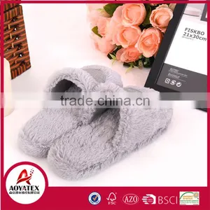 Hot Selling Nice and Warm Grey Heart Point Fashion Slippers thumbnail-3