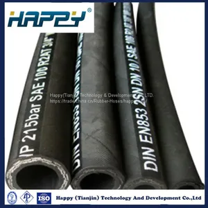 R1/ En 853 1sn High Pressure Rubber Hydraulic Hose thumbnail-2