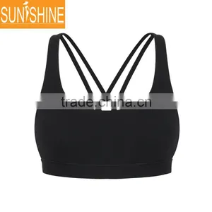 OEM Factory Fashion Sexy Design Women Gym Fitness Clothing Sports Yoga Tank Top Bra thumbnail-4