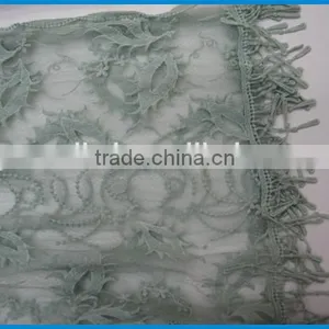 European Hot Selling Elegant Women's Polyester Lace Scarf thumbnail-2