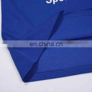 Mesh Vest Blue Sleeveless Printing Tank Top thumbnail-5