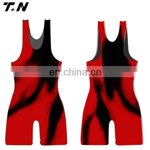 Sublimated Wrestling Singlet/Wrestling Wear thumbnail-1