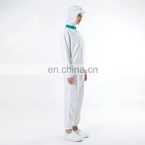 Fashion 100%Polyester White Food Factory Uniform thumbnail-3