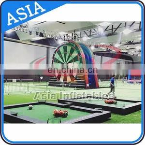 Best Selling Giant Inflatable Football Shooting Darts Board For Sport thumbnail-4