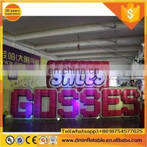 2017 Custom Hot Selling Inflatable Advertising Inflatable 4 m Logo thumbnail-2