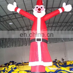 Good Quality Inflatable Santa Claus Air Dancer for Advertising,inflatable Santa Sky Guy thumbnail-2