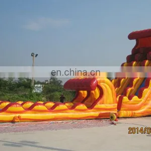 High Quality Inflatable Flame Water Slide WS061 thumbnail-2