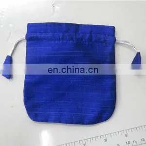 Drawstring Jewellery Pouches Cotton Wedding Favour Small Bag Potli Bags Coin Purse / Packaging Bags thumbnail-1