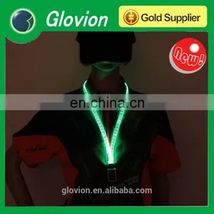 New Design Led Flashing Cheap Custom Lanyards for Party thumbnail-1