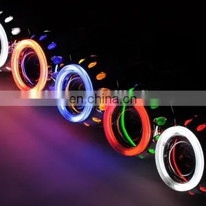 2.5inch Car HID Projector Lenses Bixenon Lens Projector Light With Double CCFL Angel Eyes thumbnail-2