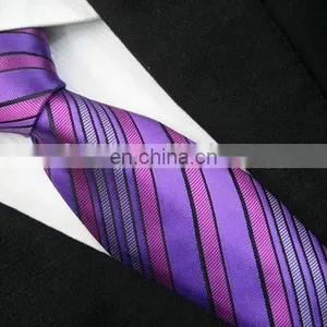 Fashion Design Mens Necktie Blue Stripe School Uniform Tie thumbnail-4