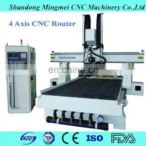 China Supplier 4 Axis Cnc Router Engraver Milling Machine for Foam Mold Making thumbnail-2