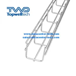 200mm Wire Mesh Cable Tray Power Coating thumbnail-4