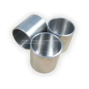 China Lead Manufacturer 3N5 99.95% Molybdenum Crucible With Best Quality thumbnail-1