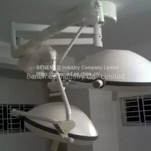 Halogen Operation Light Double Head Ceiling Mounted thumbnail-4