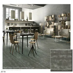 600x600mm Rustic Matt Finishing Bathroom Brown Designer Floor Ceramic Tiles Price thumbnail-5