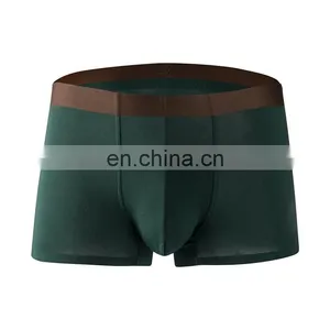 Wholesale Custom Comfortable Men's Men s Cotton Modal Underwear Boxer Briefs thumbnail-2