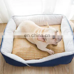 Pet Supplies Luxury Dog Bed Super Soft Velvet Dog Bed Washable Pet Bed With Removable Cover thumbnail-2