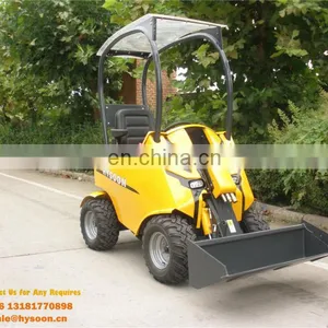 Chinese Small Wheeled Articulated Mini Loader thumbnail-4