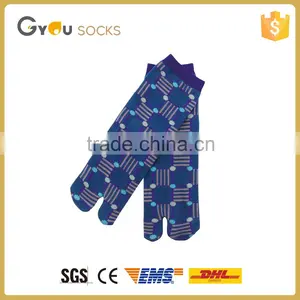 Cheap Toe Socks,split Toe Socks,Flip Flop Pink Stripes One Toe Socks thumbnail-1
